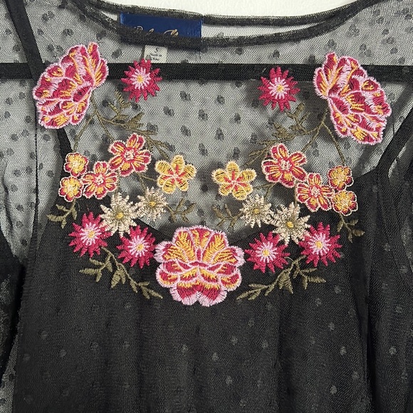 Blue Rain- Black Lace Dress - Picture 2 of 5